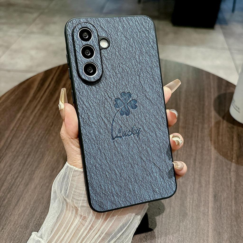 Samsung A56/S25 Ultra Thin S24 Four-Leaf Clover Protective Case