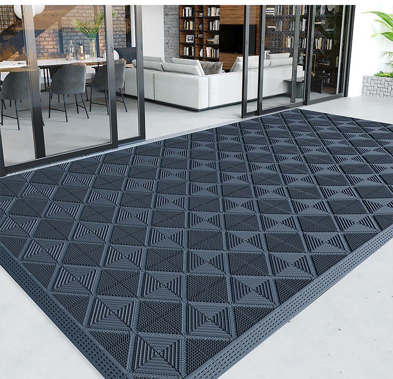 Three-in-One Anti-Slip Entrance Mat for Hotels and Malls