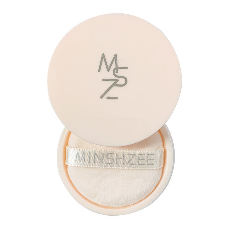 Mingxi Zhi Water Loose Powder: Oil Control, Long-Lasting, Non-Transfer, Waterproof, Sweatproof, Skin-Friendly, Non-Cakey, Blurring Honey Powder.
