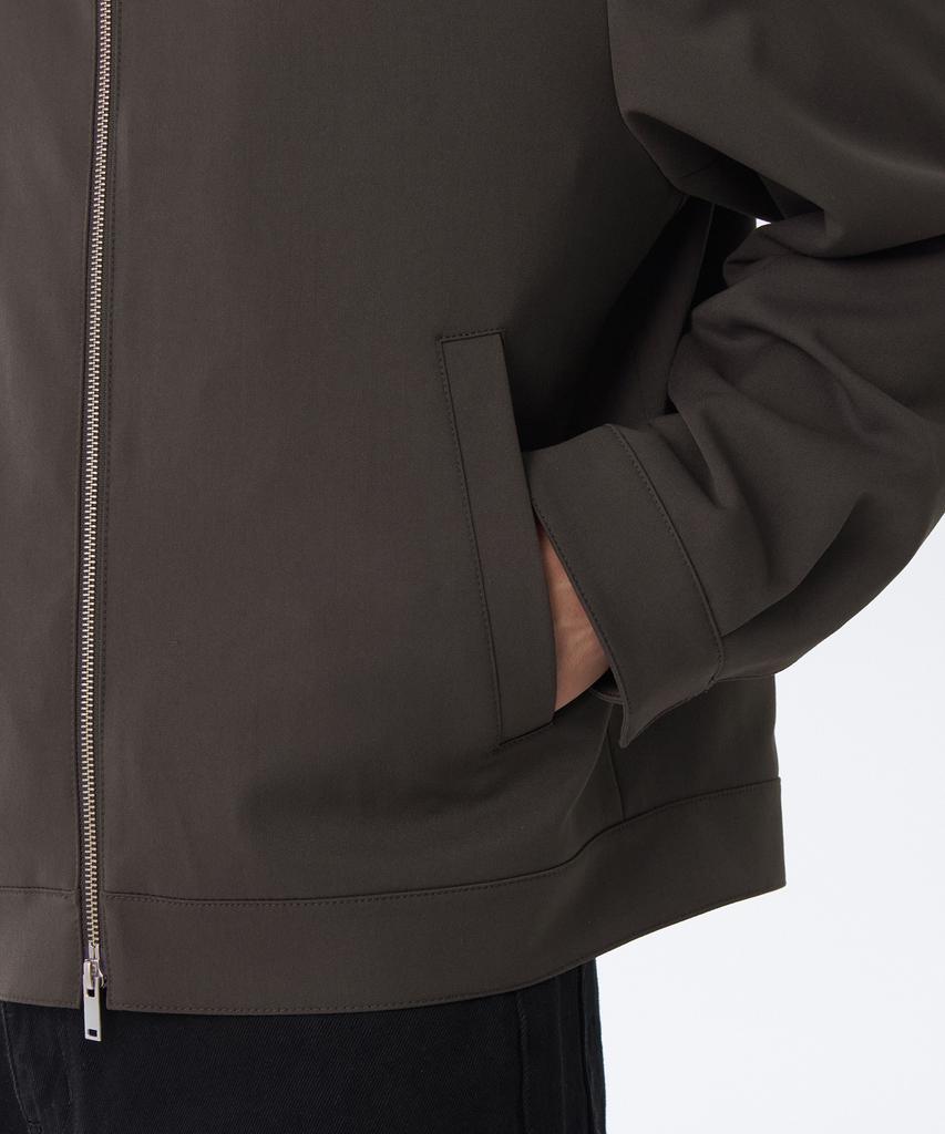 Musinsa Standard Relaxed Minimal Jacket [Brown]