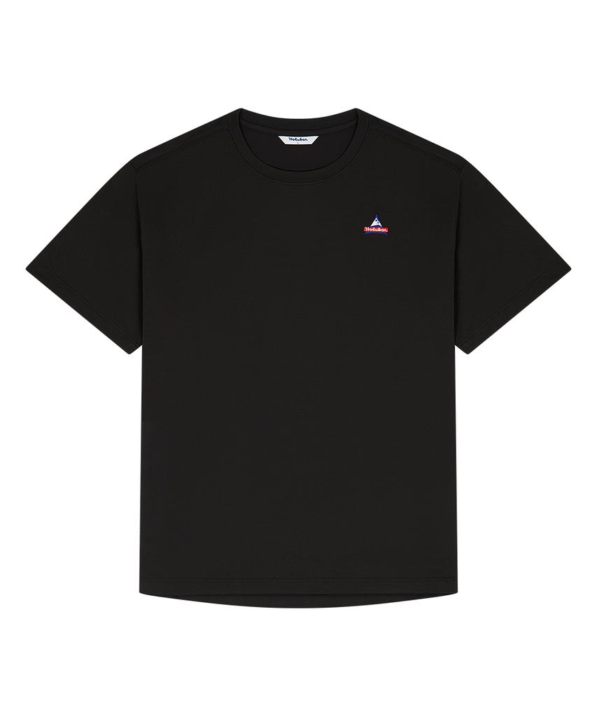 Holluba Lettering Logo T Shirt Black