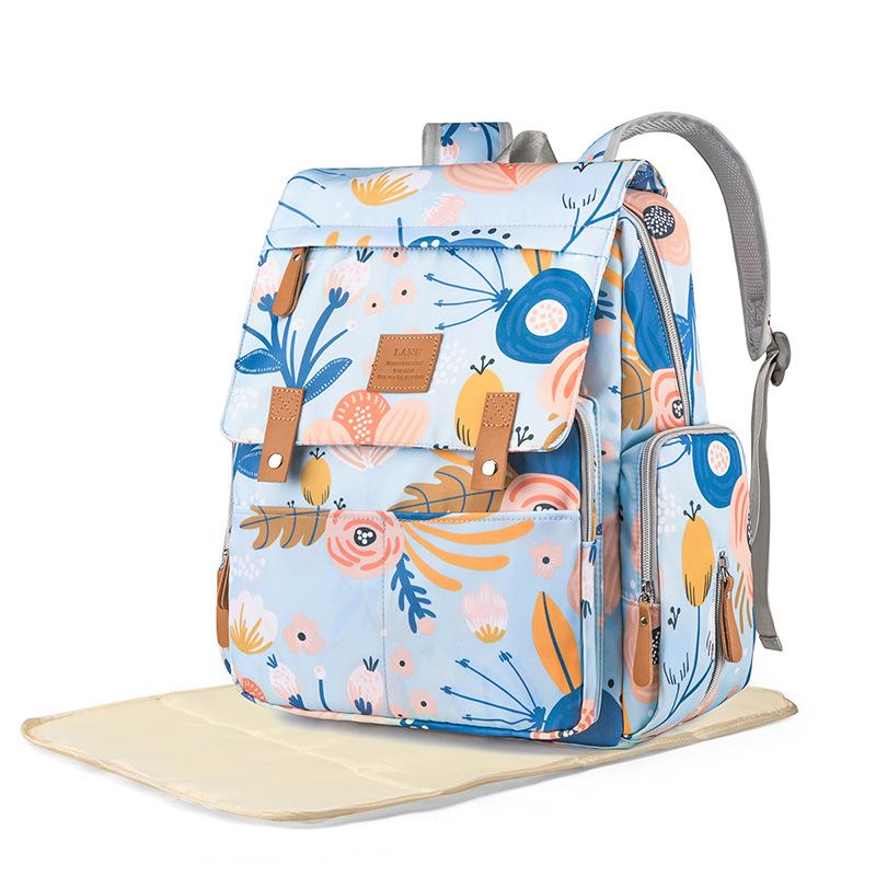 Trendy Mommy Bag New Year Fashionable Multi Functional Large Capacity Mom and Baby Portable Outing Mother and Baby Bag