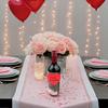 Book of 4 red heart-shaped sticky notes | Perfect for anniversaries, birthdays, Valentine's Day | 100 per book - 76x76 mm (3" x 3")