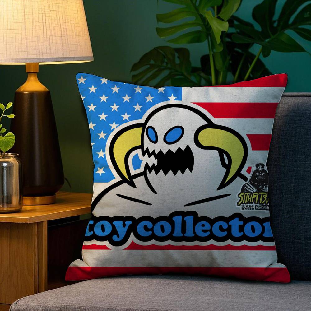 T-Toy M-Machines S-Skates Pillow Case Plush Fabric Soft Double Sided Print Sofa Cushion Cover Throw Pillow Covers
