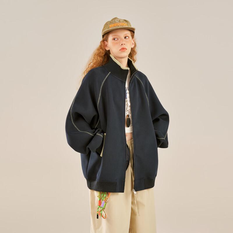 BEETLE TOWN American Retro Baseball Cardigan Jacket S