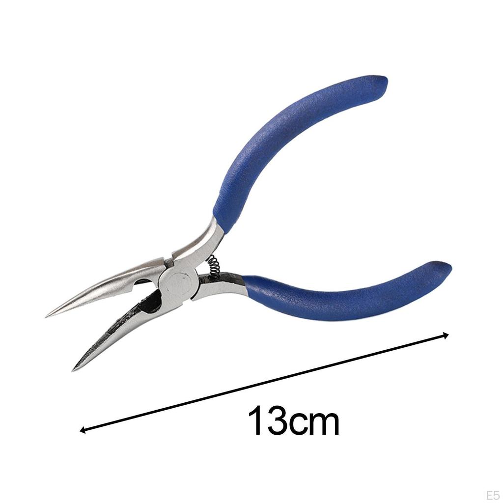 Kleště s dlouhým nosem Kuřecí nohy bez kostí s pohodlným uchopením 5palcový nástroj na odstraňování šperků Kleště na šperky pro