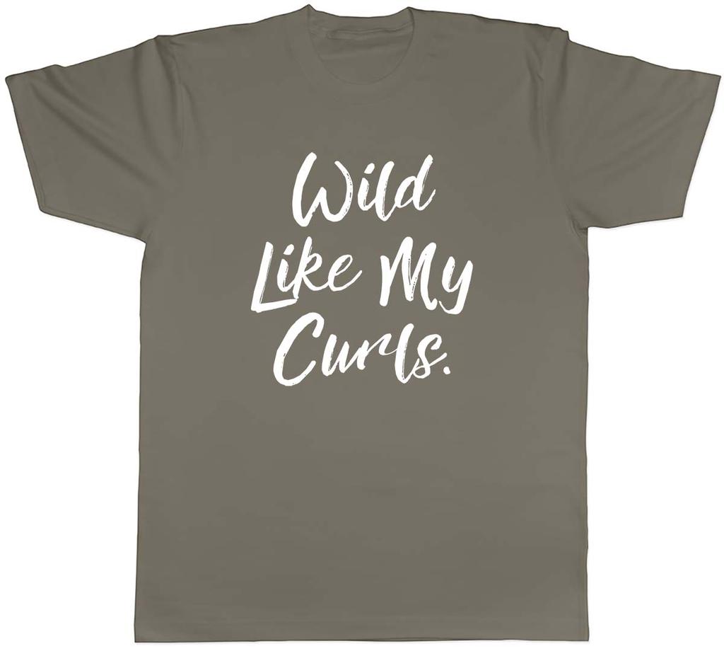 Wild Like My Curls Unisexs Unisex TShirt Tee