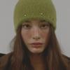 ASURA EDGE STUD KNIT BEANIE (GREEN)