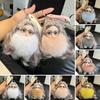 Keychain Pendant Girl Style Plush Doll Charm Soft Stuffed Key Holder Backpack Car Wallet Bag Accessory