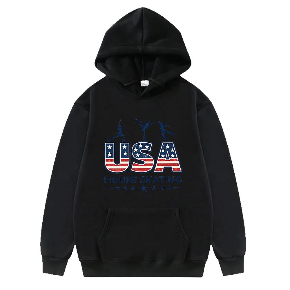 Alysa Liu 2026 Milan Olympics Figure Skating hoodie Sports Portrait Long Sleeve Sweatshirt Gift for Youth Clothe Unisex Pullover