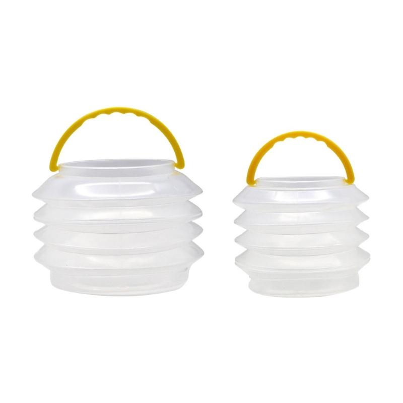 Painting Brush Washing Bucket Mini Foldable Plastic Acrylic Oil Painting Brush Bucket for Art Watercolor Oil Painting