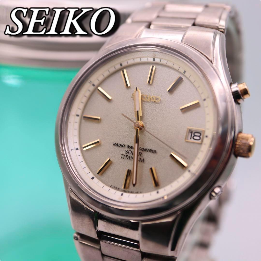 

[USED] SEIKO Date Round Solar Women s Watch 1234