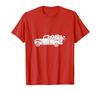 Truck Car Day Heart-Filled Valentine's T-Shirt