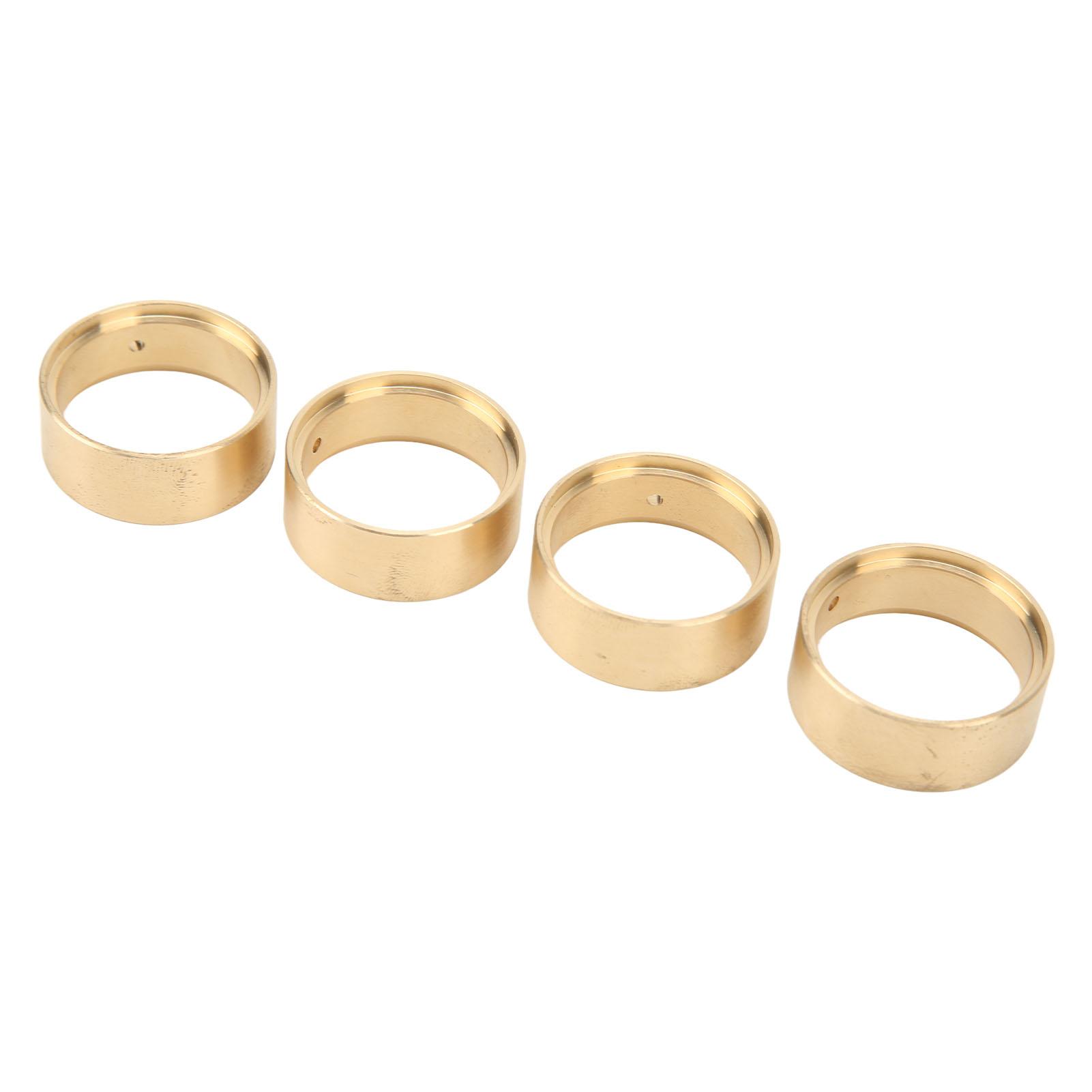 

4Pcs Brass Internal Beadlock Ring Clamp Ring for 1.0 Inch Wheel Rim for 1 24 RC Car Upgrade Parts