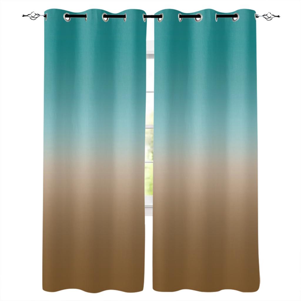 Lila Gradienten Blackout Vorhänge für Schlafzimmer Jalousien Vorhänge Fenster Vorhänge für Wohnzimmer Hohe Schattierung