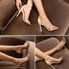 Summer New Womens Single Strap Sandals With Soft Pu Upper For Casual Wear