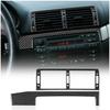 Carbon Fiber Trim for BMW E46 1998-2005, Glossy Air Vent Frame Cover Anti-Scratch Sporty Interior Upgrade