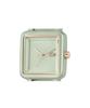 Lacoste Flow Qtz Basic Square Dial Ladies Standard Classic .12 Watch, Green, Size,