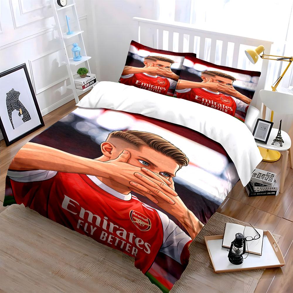 Arsenal Player Graphic Design. Bedding Sets Duvet Cover Sets Duvet Covers Pillowcases(1*Duvet Cover 2*Pillowcases Without Duvet Insert)