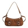 2025 Autumn New Retro Underarm Bag Women's Bag Foreign Style Fashionable High Value Crescent Bag Shoulder Bag Women