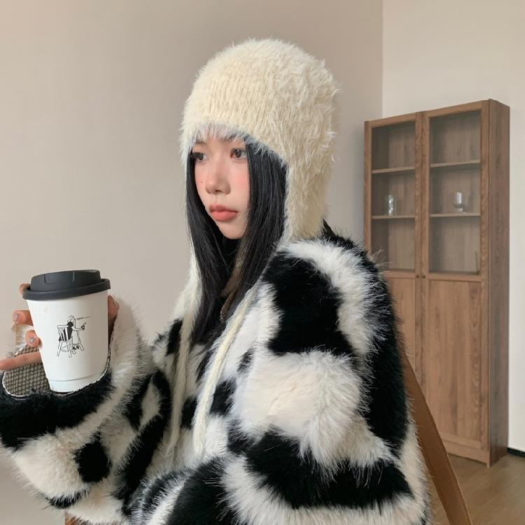 Winter Trapper Hat for Teens Keep Warm Protecting Ear Hat Windproof Outdoor