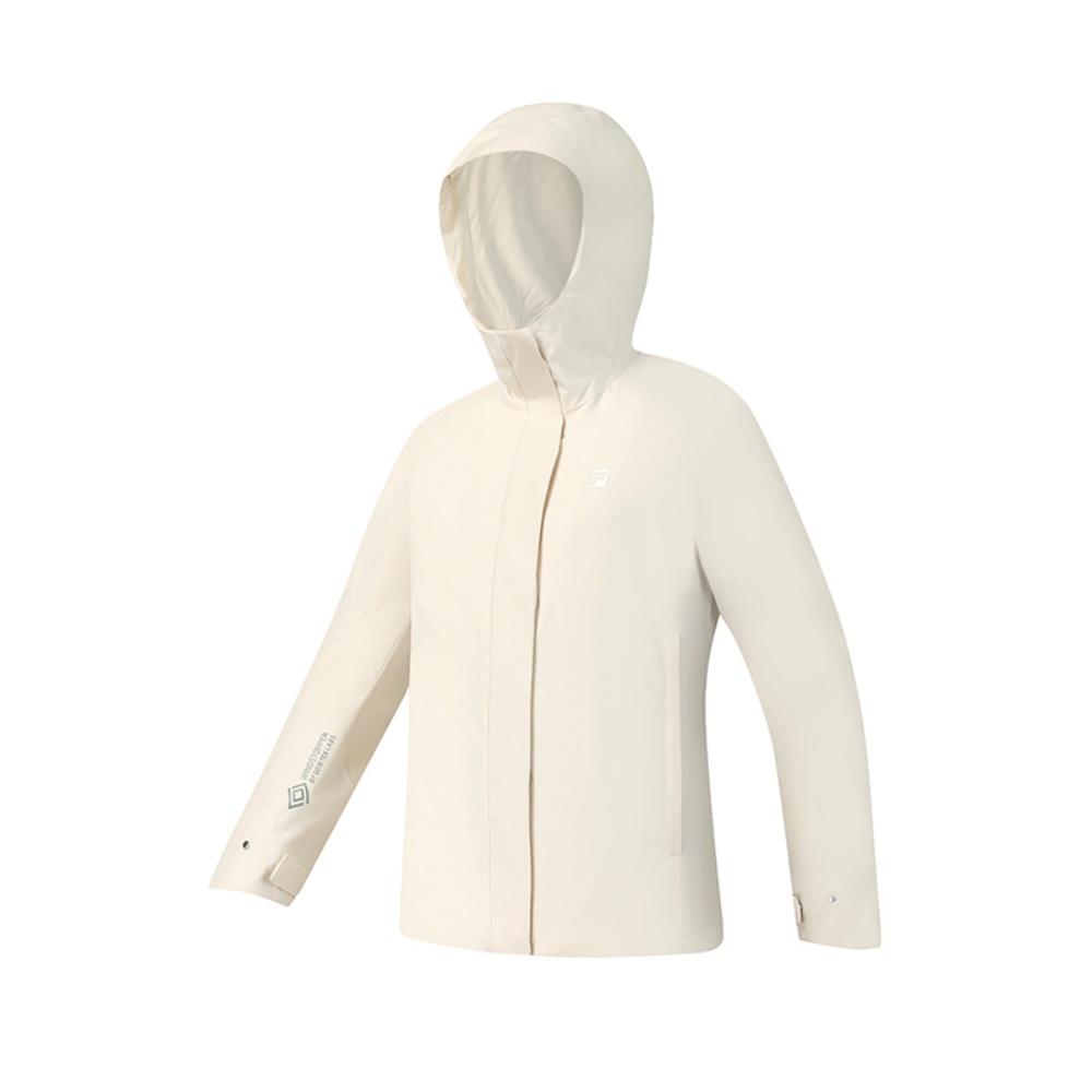 FILA Fitness Fashion Simple Casual Sports Training Comfortable Versatile Waterproof Windproof Hooded Woven Jacket Women jackets A61W541709FBG