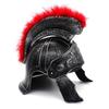 Helmet Feather Lion Cap Spartacu Samurai Roman Hat Helmets Spartan Warrior Hat Masquerade Helmet