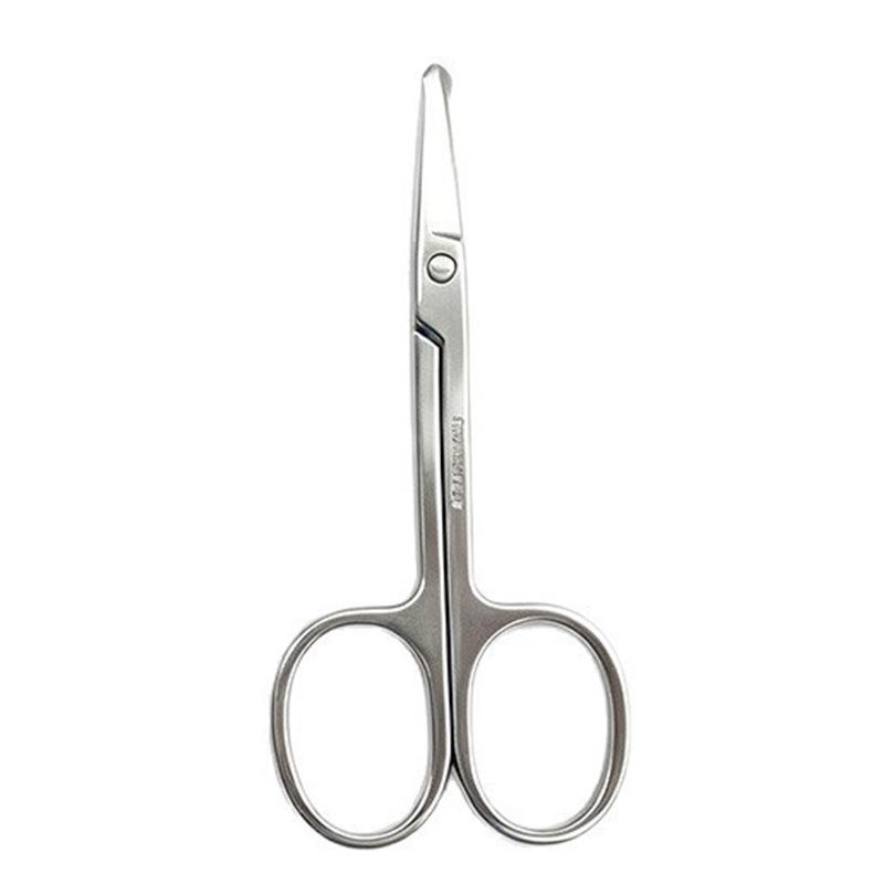 Stainless Steel Eyebrow Scissors & Nose Hair Clippers with Double Eyelid Tape