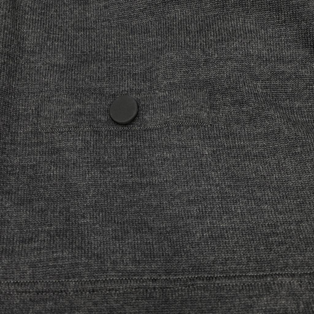 FOXEY 26052 Gray Nylon Skirt and Wool Knit Dress Dress 38 grayUsed