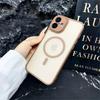 Shockproof Case For iPhone 14 13 12 11 15 Pro Max 14 15 Plus Luxury Matte Translucent Armor For Magsafe Wireless Charge Cover