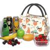 Funny Sloths Lunch Bag Reusable Portable Insulated Cute Animal Large Lunch Box Tote Bag for Women Men School Work Office