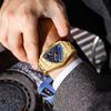 CHENXI Fashion Men's Watch Quartz Wristwatch Casual Hollow Triangle Watch Luxury Men's Gift Clock  Relojes Para