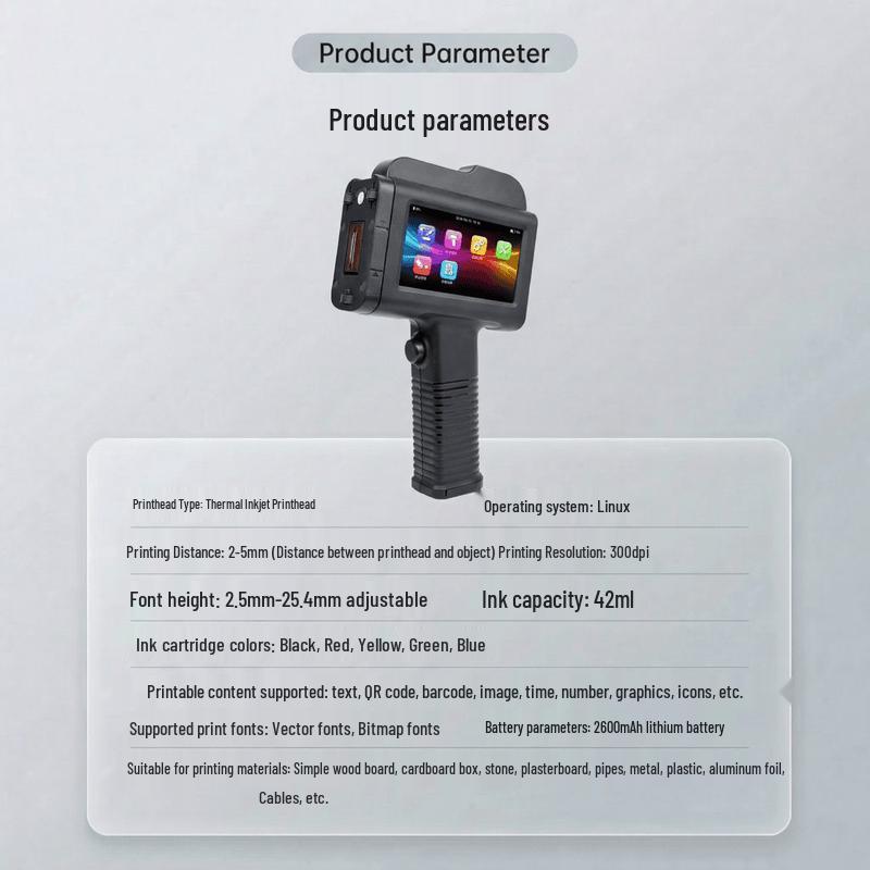 Comi M5 Handheld Portable Touchscreen Inkjet Coder