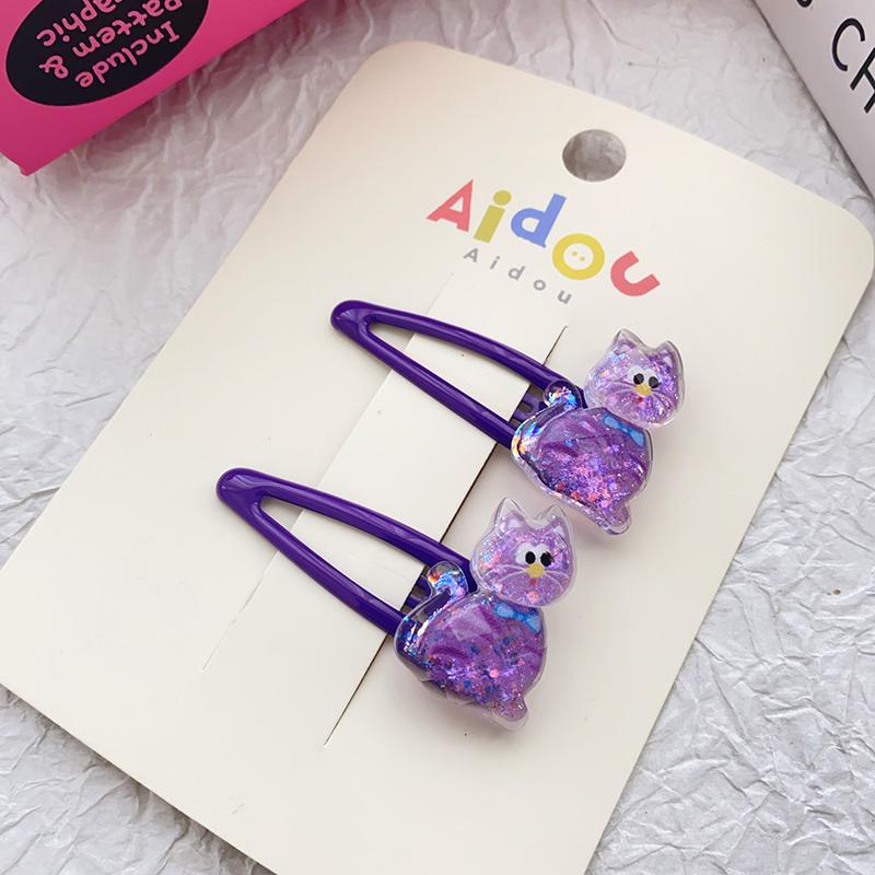 

2 шт. детские резинки для волос, цветные бабочки, кошка, милые эластичные резинки для волос для девочек, аксессуары для волос принцессы, детские головные уборы A7