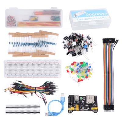 Elektronikkomponent Sæt Start Sjovt Assortiment med 830 Forbindelsespunkter Breadboard til R3
