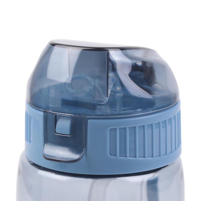 580Ml Portable Leak-Proof Sport Tea Coffee Cup Plastic Water Bottle With Straw For Drinkware Kids Water Bottle For School