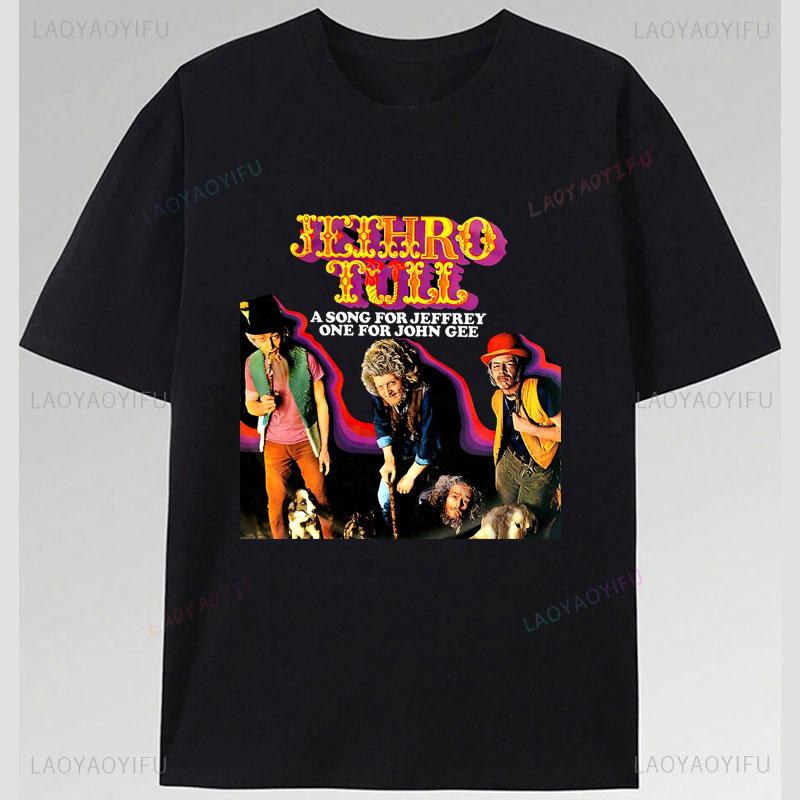 

Jethro Tull Shirts Vintage Classics Rock Band Print Tee Cheap Polyester Graphic T Shirts Men Summer Short Sleeve Fashion Clothes 5XL різнокольоровий