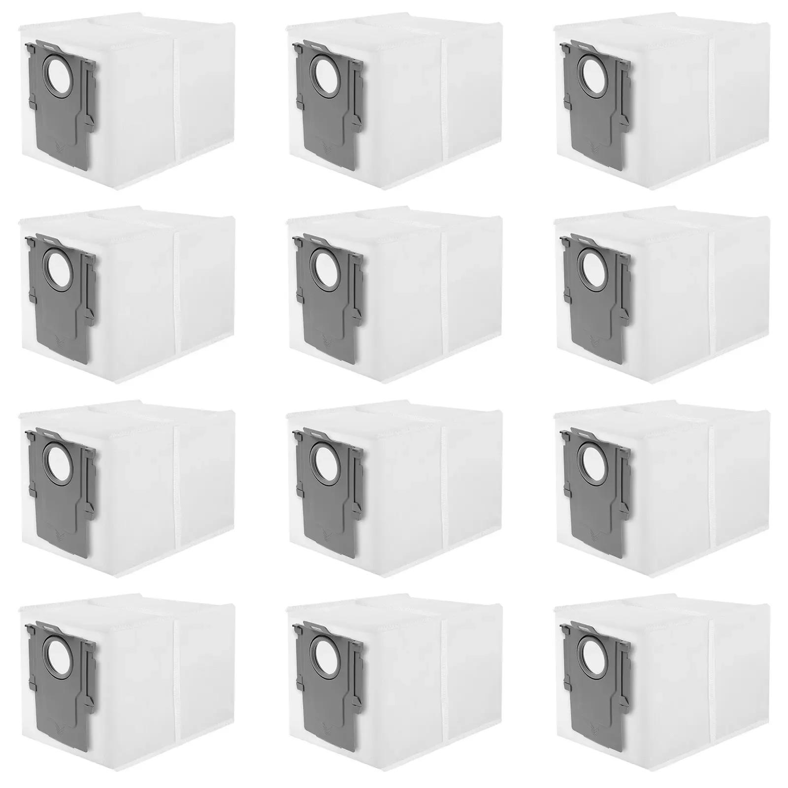 

12 шт 3л мішок для пилу великої місткості багаторазовий вакуумний мішок запасні аксесуари для Q Revo/Qrevo S/Qrevo Pro робот-пилососа