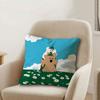 Cartoon D-Dinotaeng Personalized picture text home decorative pillows Household Gifts 45x45cm