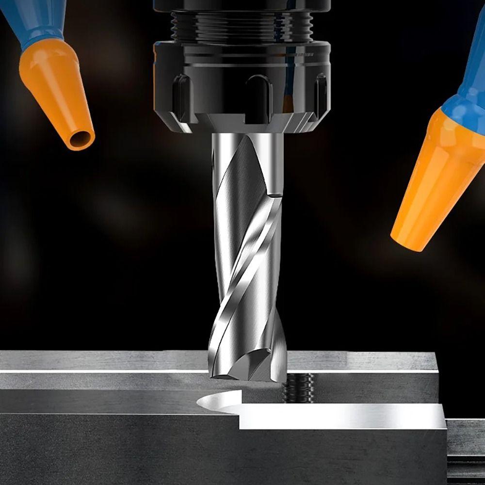 HSS M2 End Mill HRC65 Alloy Carbide Milling New Spiral Router Bit  Aluminum Stainless Metal
