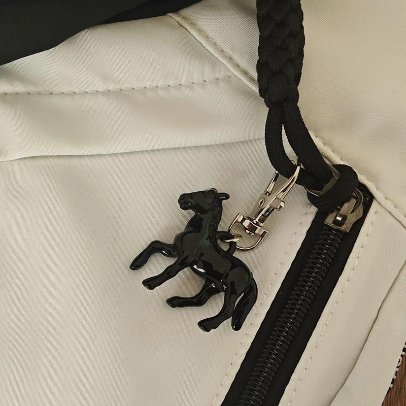 WTEMPO 3D Fashion Mini Horse Pendant Keychains Multi-functional Horse Keychain Decorations for Decorating Bags and Mobile Phones Commemorative Gifts