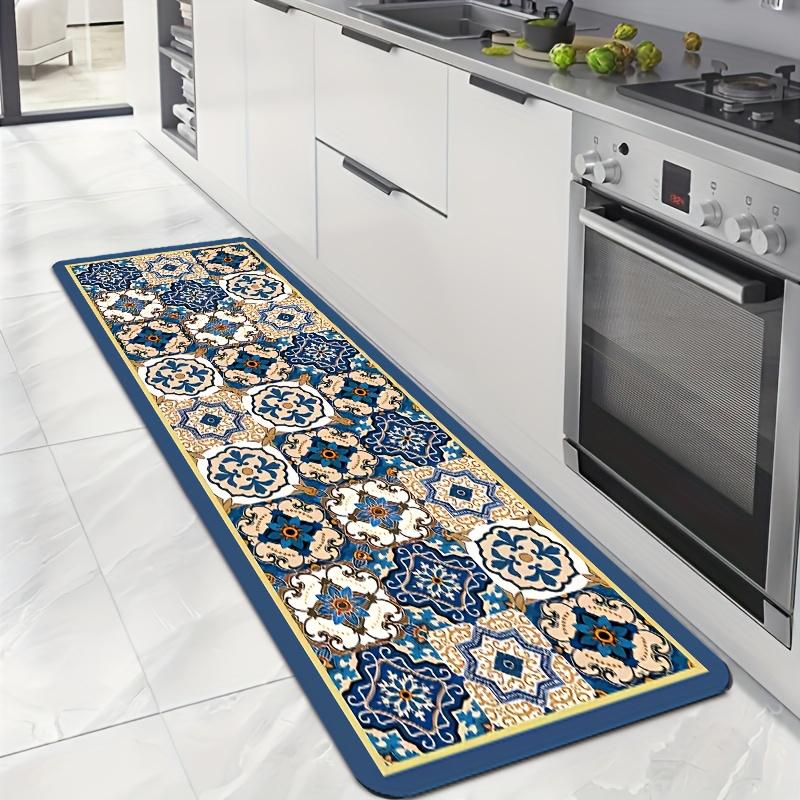 Kitchen Special Rug Water And Oil Resistant Wipeable Non-Washable Absorbent Oil-Absorbing Anti-Slip Carpet For Home Decor
