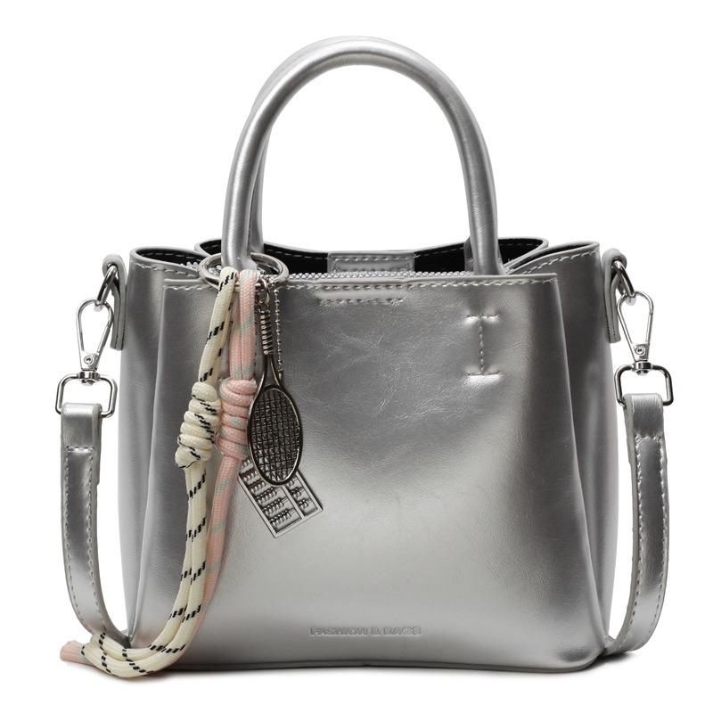 Versatile Fashion Handbag New Casual Messenger Bag Women's Shoulder Portable Bucket Bag