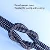 Flexible Angled 2 In 1 USB To USB C Split Charging Cable 5A Fast Charge Cord  For Efficient Power Delivery
