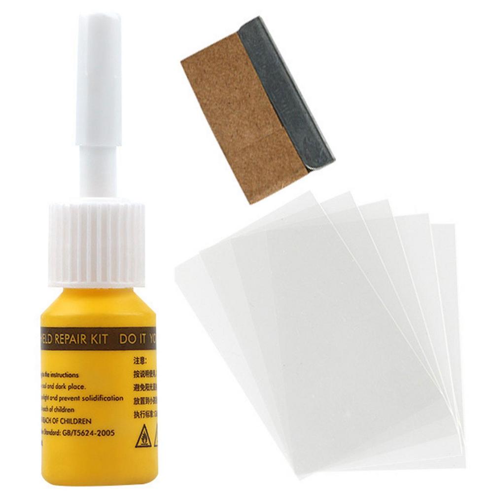 Glass Repair Fluid Durable Resin Based Windshield Repair Tools Windshield Crack Repair Glass Repair Kit For Vehicle Accessories