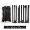 10Pcs/Set 10 In 1 Plastic Crowbar Disassembly Spudger Opening Tools Kit For Phone Pad Tablets Laptop PC Repairing Opening Tools