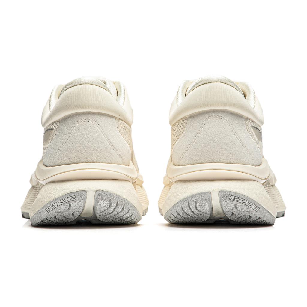 Li Ning Arc CRC Shock Absorbing Wear Resistant Non Slip Low Top Running Shoes Women Running Shoes Beige AZGU006-4