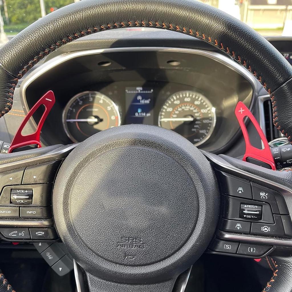 Aluminum Alloy Paddle Shift Steering Wheel Shifter Extension for Subaru Impreza WRX Legacy XV Crosstrek Forester Legacy WRX Ascent BRZ Scion FR-S
