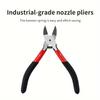 Industrial Grade Chrome Vanadium Steel Cutting Pliers Electrician Specific Oblique Cut Durable Hand Tool for Professional Use