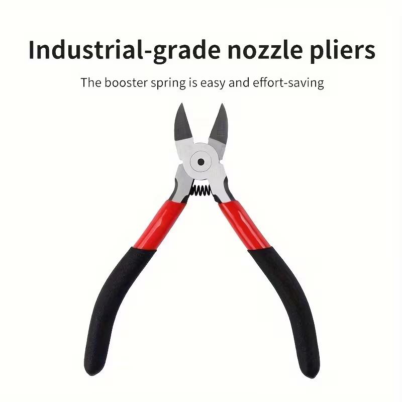 Industrial Grade Chrome Vanadium Steel Cutting Pliers Electrician Specific Oblique Cut Durable Hand Tool for Professional Use